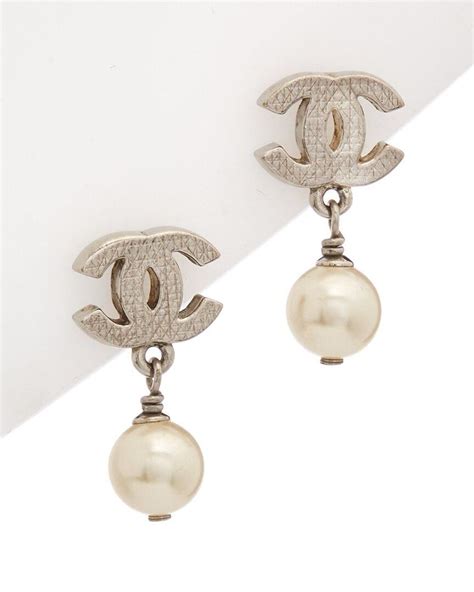 chanel clip on earrings|chanel earrings official website.